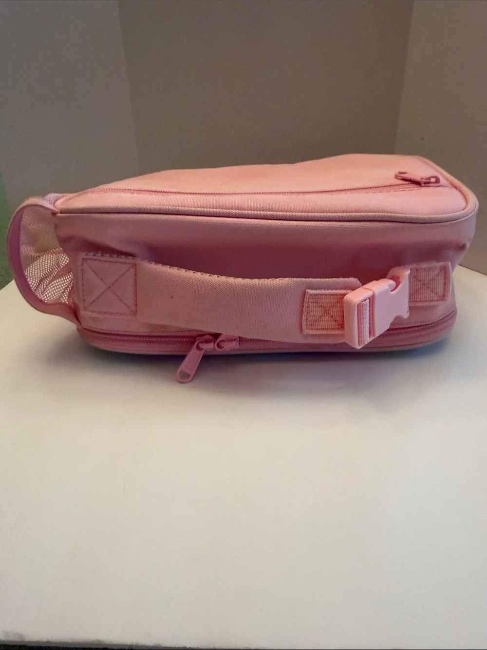Flow Fly Glitter Pastel Rainbow Heart Insulated Lunch Bag
